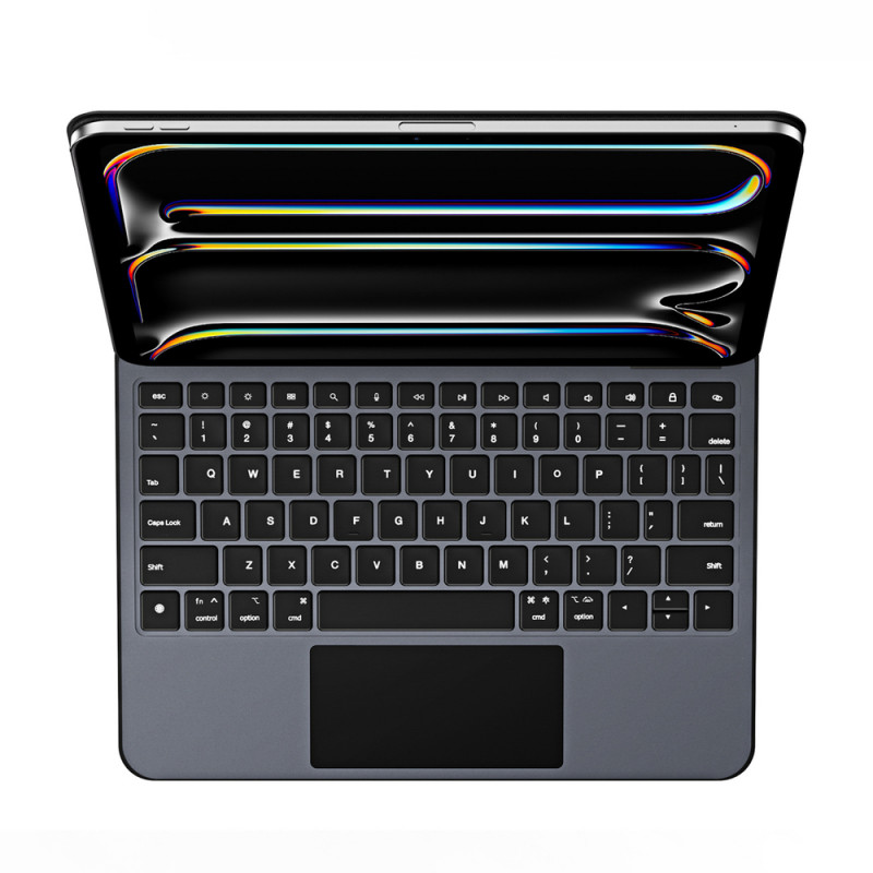 Dux Ducis MK-sarjan näppäimistökotelo iPad Pro 11″ (2024) -tabletille, musta