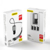 Dudao R5ProN autolaturi sisäänrakennetulla 3-in-1-kaapelilla (Lightning / USB-C / micro USB), 3,4 A, 1 m, musta