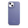 iCarer CE Premium Leather Folio Case nahkakotelo Apple iPhone 14 Plus / 15 Plus -puhelimille, MagSafe, vaaleanvioletti (ICR413)