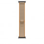 Apple Trail Loop -älykellon ranneke 49 mm, hiekka, M/L, mustan titaanin viimeistely, MKAJ4ZM/A