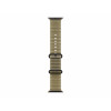 Apple Ocean Band -älykellon ranneke 49 mm, puoliläpinäkyvä merilevänvihreä, mustan titaanin viimeistely, MKAV4ZM/A