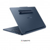 Lenovo Yoga 9i 2-in-1 Aura Edition 14IPH11 83SE001XPB kannettava tietokone, 14" 2,8K OLED-kosketusnäyttö, Intel Core Ultra 7 355, 32 GB RAM, 512 GB SSD, sininen