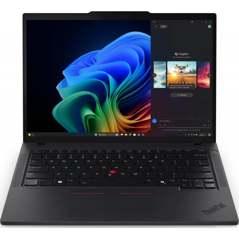 Lenovo ThinkPad T14 Gen 6 21QG00DAGE kannettava tietokone, 14" WUXGA, Intel Core Ultra 5 228V, 32 GB RAM, 512 GB SSD, Windows 11 Pro, musta
