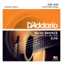 D'Addario EJ10 akustisen kitaran kielet, 10-47
