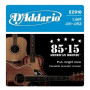 D'Addario EZ910 Light akustisen kitaran kielet, 11-52