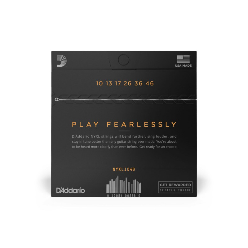 D'Addario NYXL1046 sähkökitaran kielet, 10–46