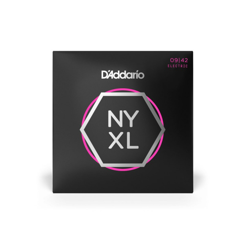 D'Addario NYXL0942 sähkökitaran kielet, 09–42
