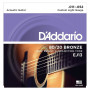 D'Addario EJ13 akustisen kitaran kielet, 11-52
