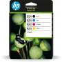 HP 924 alkuperäiset mustekasetit, 4 kpl:n pakkaus: musta, keltainen, syaani, magenta (6C3Z1NE#30A)