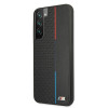 BMW BMHCS22MTRTBK kova suojakuori Samsung Galaxy S22+ -puhelimelle, M Collection Triangles, musta