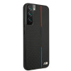 BMW BMHCS22MTRTBK kova suojakuori Samsung Galaxy S22+ -puhelimelle, M Collection Triangles, musta
