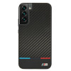 BMW BMHCS22MPUCARTCBK kova suojakuori Samsung Galaxy S22+ -puhelimelle, M Collection Triangles, musta