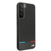 BMW BMHCS22MPUCARTCBK kova suojakuori Samsung Galaxy S22+ -puhelimelle, M Collection Triangles, musta