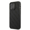 Karl Lagerfeld KLHCP13LPTLK kova suojakuori Apple iPhone 13 Pro -puhelimelle, Perforated Allover, musta