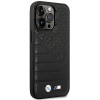 BMW BMHCP14L22PMGK suojakuori iPhone 14 Pro, musta, Bi Pattern