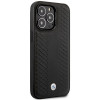 BMW BMHMP14X22RFGK Leather Diamond Pattern MagSafe suojakuori Apple iPhone 14 Pro Max 6,7″, musta