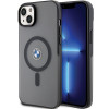 BMW BMHMP14MDSLK Signature MagSafe kova suojakuori, sopii malliin Apple iPhone 14 Plus / 15 Plus, musta