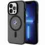 BMW BMHMP14LDSLK Signature MagSafe kova suojakuori, sopii malliin Apple iPhone 14 Pro, musta