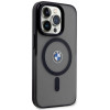 BMW BMHMP14XDSLK Signature MagSafe kova suojakuori, sopii malliin Apple iPhone 14 Pro Max, musta