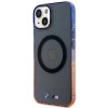 BMW BMHMP14MHTGE Gradient Bumper MagSafe kova suojakuori, sopii malliin Apple iPhone 14 Plus / 15 Plus, harmaa