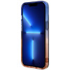 BMW BMHMP14MHTGE Gradient Bumper MagSafe kova suojakuori, sopii malliin Apple iPhone 14 Plus / 15 Plus, harmaa