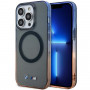 BMW BMHMP14LHTGE Gradient Bumper MagSafe kova suojakuori, sopii malliin Apple iPhone 14 Pro, harmaa