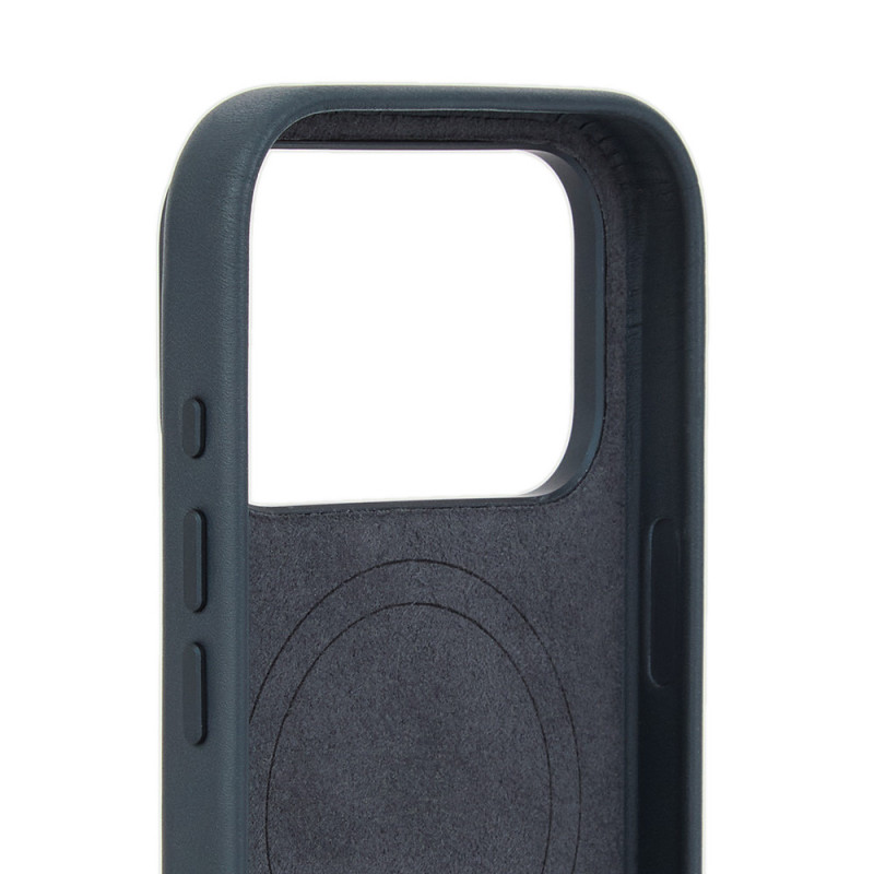 Mujjo Troubadour nahkakuori Apple iPhone 18 Pro / 17 Pro, MagSafe, basaltti