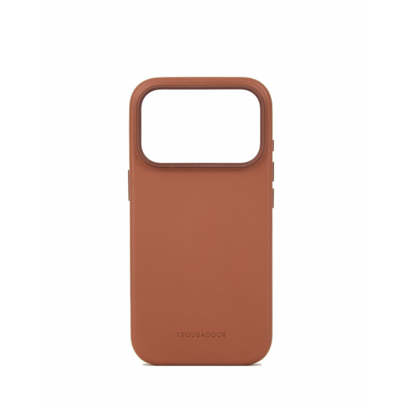 Mujjo Troubadour nahkakuori Apple iPhone 18 Pro / 17 Pro, MagSafe, vaaleanruskea