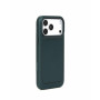 Mujjo Troubadour Modular Leather Case nahkakotelo Apple iPhone 18 Pro Max / 17 Pro Max -puhelimille, MagSafe, obsidiaaninvihreä