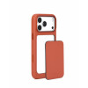 Mujjo Troubadour Modular Leather Case nahkakotelo Apple iPhone 18 Pro Max / 17 Pro Max -puhelimille, MagSafe, terrakotta
