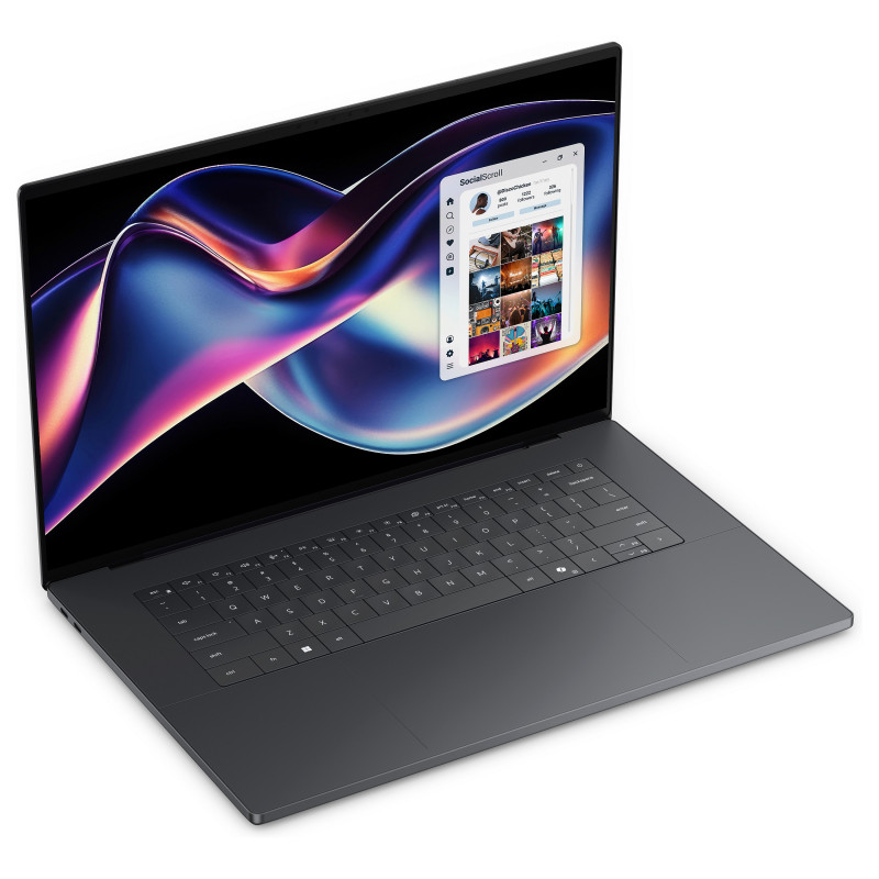 Dell XPS 16 DA16260-945YK 16 tuuman kosketusnäyttöinen kannettava, Intel Core Ultra X9 388H, 32 GB RAM, 1 TB SSD, Windows 11 Home, grafiitti