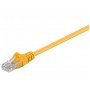 Microconnect B-UTP5075Y Cat5e U/UTP -kytkentäkaapeli, 7,5 m, RJ-45, keltainen, PVC