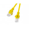 Lanberg PCU6-10CC-0100-Y Cat6 U/UTP -verkkokaapeli, 1 m, keltainen