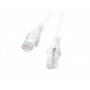 Lanberg PCU6-10CC-0500-W Cat6 U/UTP -verkkokaapeli, 5 m, valkoinen
