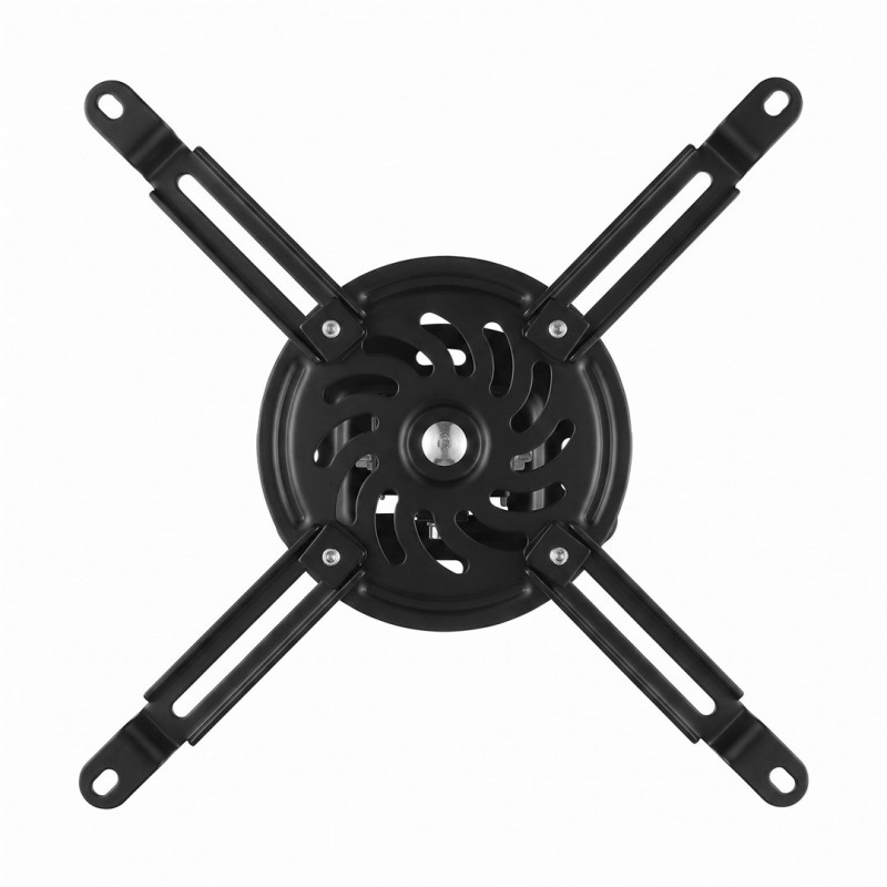 Maclean MC-200 B projektorin kattokiinnike, 54–320 mm, enintään 13,5 kg, musta
