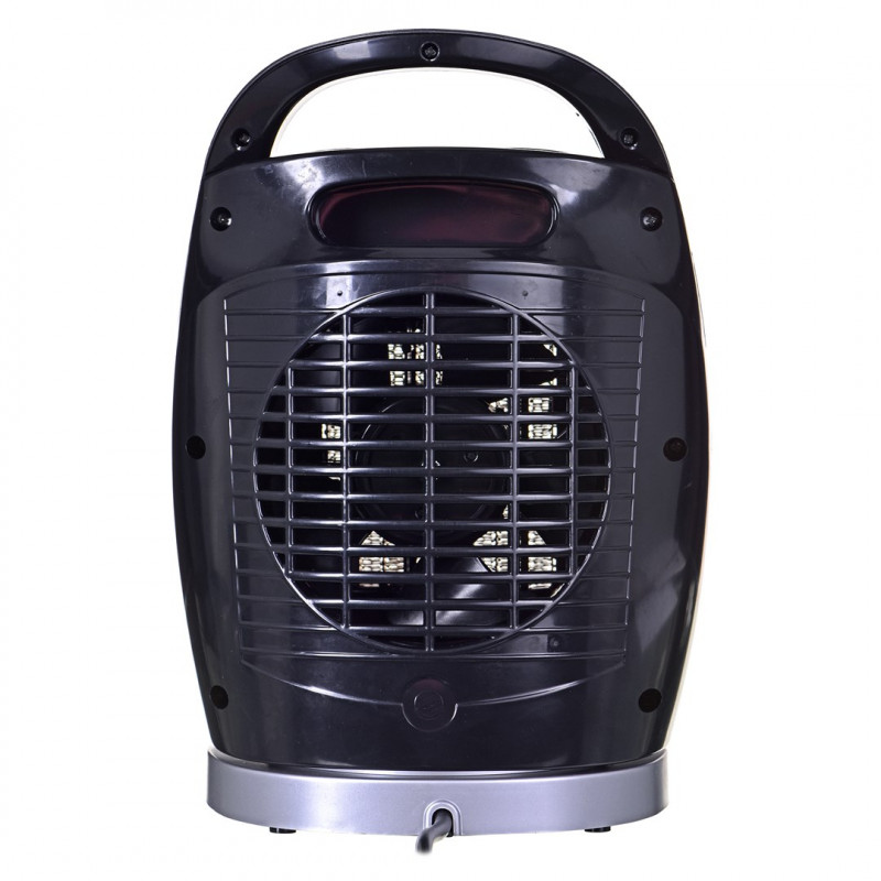 Noveen PTC09 keraaminen tuulettimella varustettu lämmitin, 1500 W, harmaa