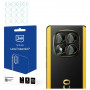 3MK Lens Protection Xiaomi POCO X7 hybridilasi kameran linssin suojaksi (4 kpl)