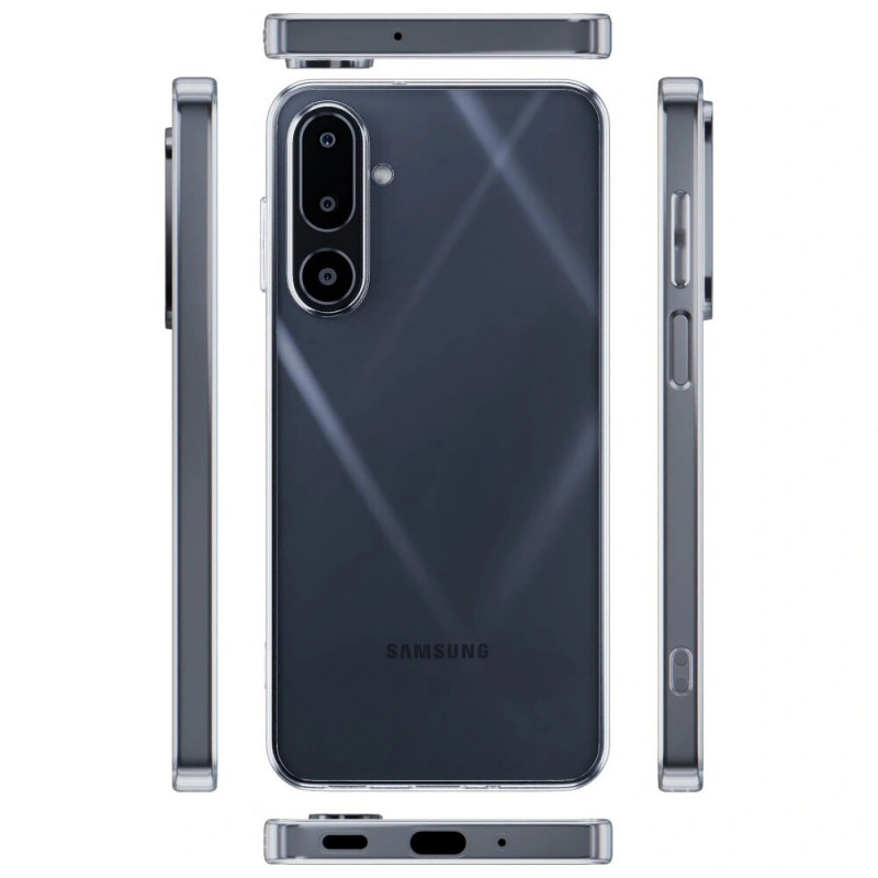 3MK Clear Case suojakuori Samsung Galaxy M16 5G -puhelimelle, läpinäkyvä