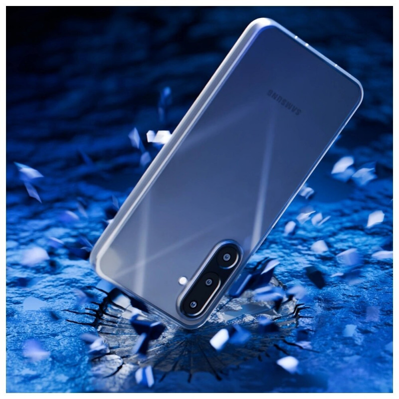 3MK Clear Case suojakuori Samsung Galaxy M16 5G -puhelimelle, läpinäkyvä