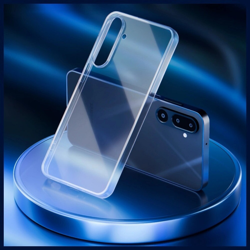 3MK Clear Case suojakuori Samsung Galaxy M16 5G -puhelimelle, läpinäkyvä