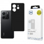 3MK Matt Case Pro suojakuori Xiaomi Redmi Note 14 4G -puhelimelle, musta