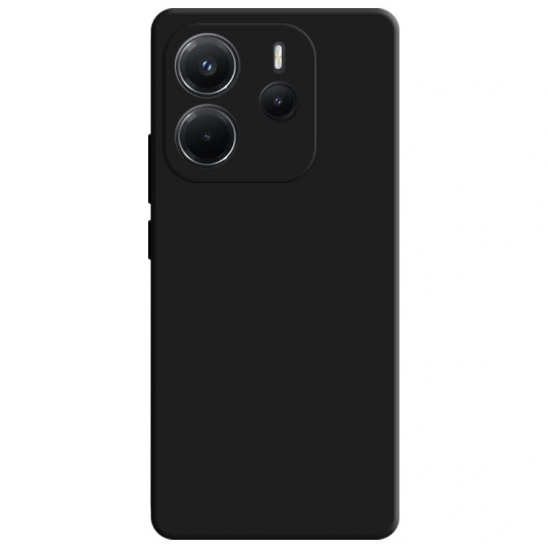 3MK Matt Case Pro suojakuori Xiaomi Redmi Note 14 4G -puhelimelle, musta