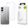 3MK Clear Case suojakuori Samsung Galaxy S25 Edge -puhelimelle, läpinäkyvä