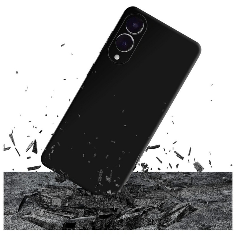 3MK Matt Case Pro puhelimen suojakuori Samsung Galaxy S25 Edge, musta