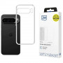 3MK Clear Case suojakuori Google Pixel 10 Pro XL -puhelimelle, läpinäkyvä