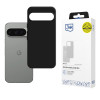 3MK Matt Case suojakuori Google Pixel 10 / Pixel 10 Pro -puhelimille, musta