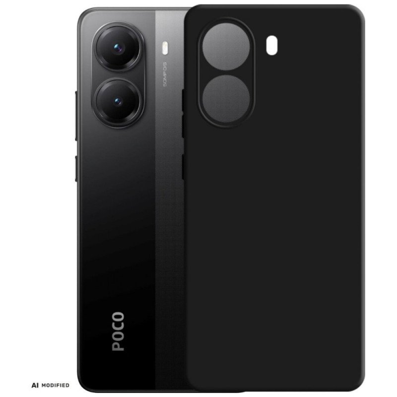 3MK Matt Case Pro suojakuori Poco X7 Pro 5G -puhelimelle, musta