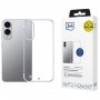 3MK Just20g Clear Case suojakuori Samsung Galaxy S25 Edge -puhelimelle, läpinäkyvä