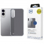 3MK Just20g Matt Case suojakuori Samsung Galaxy S25 Edge -puhelimelle, musta