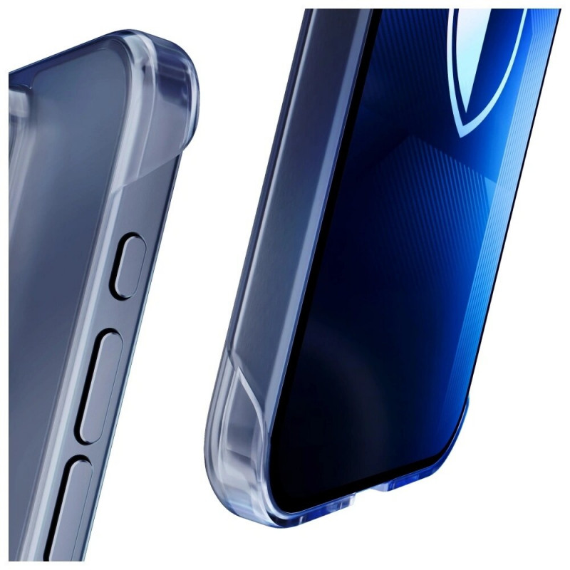 3MK Just20g Matt Case suojakuori Samsung Galaxy S25 Edge -puhelimelle, musta